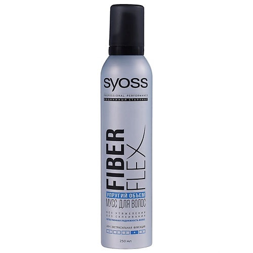 СЬЁСС SYOSS Мусс для укладки волос FIBERFLEX Упругий Объем