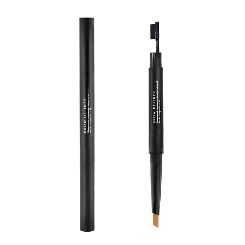 LUCAS Механический карандаш для бровей со щеточкой Brow Definer CC Brow sinsation cosmetics angled brow definer brush 18 двухсторонняя кисть для бровей 18