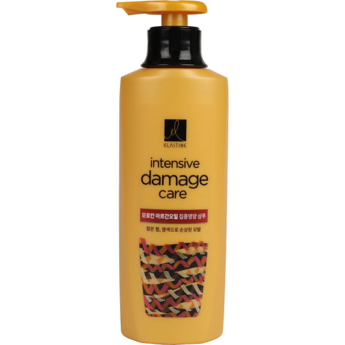 

ELASTINE Шампунь для интенсивного восстановления Moroccan Argan Oil, Шампунь для интенсивного восстановления Moroccan Argan Oil