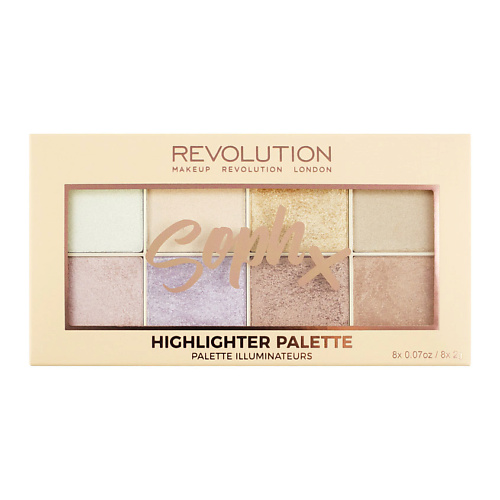 REVOLUTION MAKEUP Хайлайтер Soph Highlighter Palette revolution makeup хайлайтер 4 в 1 cheek kit