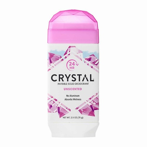 

CRYSTAL Дезодорант твердый невидимый без запаха, Дезодорант твердый невидимый без запаха