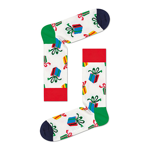HAPPY SOCKS Носки Presents happy socks носки santa love smiley 6500