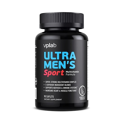 VPLAB Витаминно-минеральный комплекс для мужчин Ultra Men's Sport Multivitamin Formula