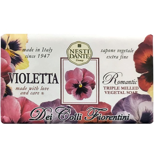 Мыло твердое NESTI DANTE Мыло Dei Colli Fiorentini Violetta montesolae aglianico campania igt colli irpini montesole