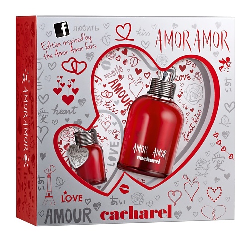 CACHAREL Подарочный набор Amor Amor с миниатюрой