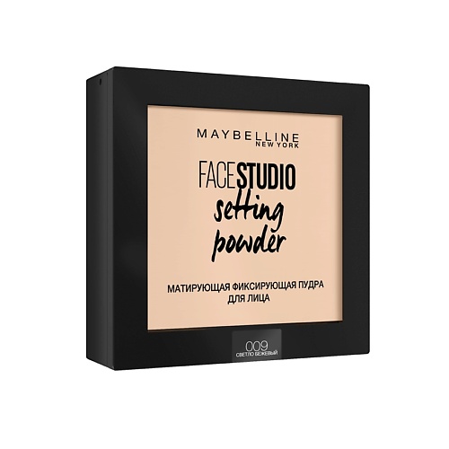 MAYBELLINE NEW YORK Пудра для лица FACESTUDIO Setting Powder матирующая фиксирующая 382₽