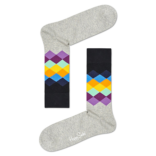

HAPPY SOCKS Носки Faded Diamond 9500, Носки Faded Diamond 9500