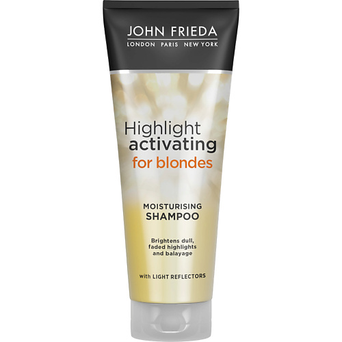 JOHN FRIEDA Увлажняющий активирующий шампунь для светлых волос SHEER BLONDE ray ban john rx 5394 2144