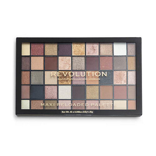 

REVOLUTION MAKEUP Палетка теней для век MAXI RELOADED PALETTE Large It Up, Палетка теней для век MAXI RELOADED PALETTE Large It Up