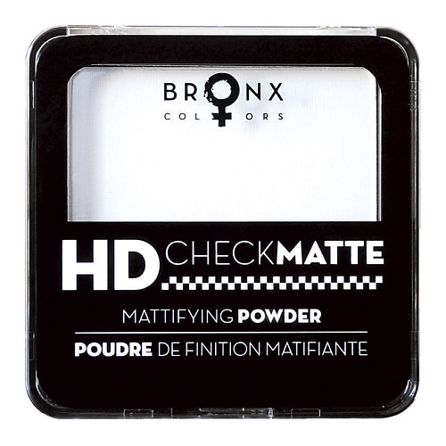 BRONX COLORS Пудра компактная HD Mattifying Finishing Powder bronx colors пудра рассыпчатая матирующая fix