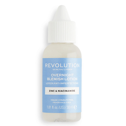 

REVOLUTION SKINCARE Лосьон ночной для проблемной кожи лица, Лосьон ночной для проблемной кожи лица