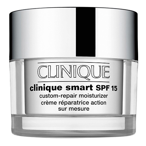 

CLINIQUE Интеллектуальный восстанавливающий дневной крем с SPF 15 для комбинированной и жирной кожи Smart Moisturizer, Интеллектуальный восстанавливающий дневной крем с SPF 15 для комбинированной и жирной кожи Smart Moisturizer