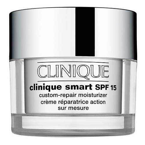 clinique clinique дневной увлажняющий крем против признаков гиперпигментации even better skin tone correcting moisturizer spf 20 Крем для лица CLINIQUE Интеллектуальный восстанавливающий дневной крем с SPF 15 для комбинированной и жирной кожи Smart Moisturizer