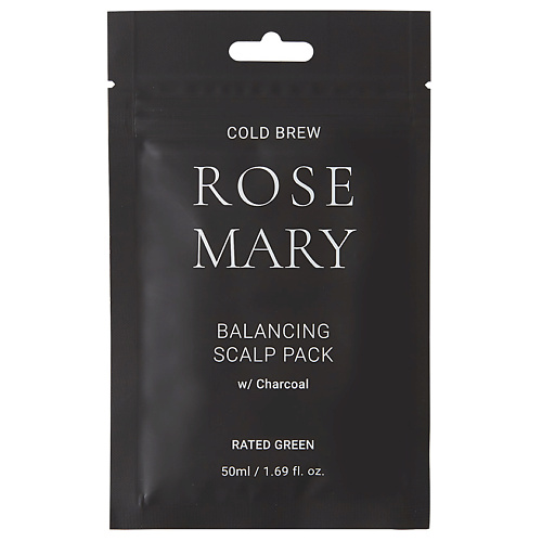 RATED GREEN Восстанавливающая маска для кожи головы с соком розмарина (мини-формат) Rose Mary Blancing Scalp Pack dark rose valkyrie deluxe pack