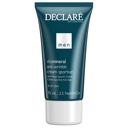 цена Крем для лица DECLARÉ Крем для активных мужчин омолаживающий Men Vita Mineral Anti-Wrinkle Cream Sportive