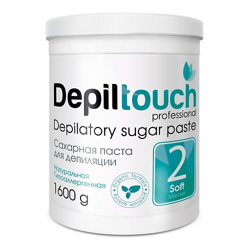 Паста для депиляции DEPILTOUCH PROFESSIONAL Сахарная паста для депиляции №2 мягкая Depilatory Sugar Paste