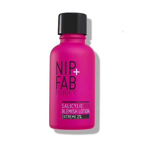 Лосьон для лица NIP&FAB Лосьон для лица с салициловой кислотой 2% Purify Fix Blemish Lotion Extreme 2% кремы для умывания nip