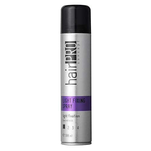 Лак для укладки волос HAIR PRO CONCEPT Лак для волос Легкой фиксации Light Fixing Spray sevich 100ml fashion hair styling spray daily use unisex strong fixing hair building fiber quick disposable hair hold spray