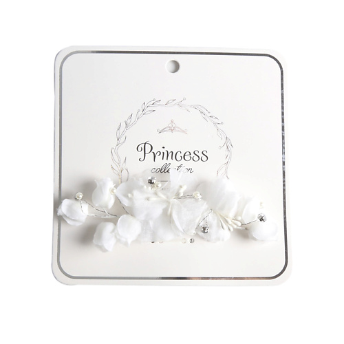 TWINKLE PRINCESS COLLECTION Заколка для волос Flowers White LTA020047