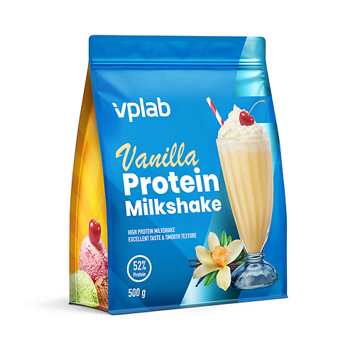 VPLAB Протеиновый коктейль Ваниль protein rex батончик с высоким содержанием протеина и l карнитином апельсин