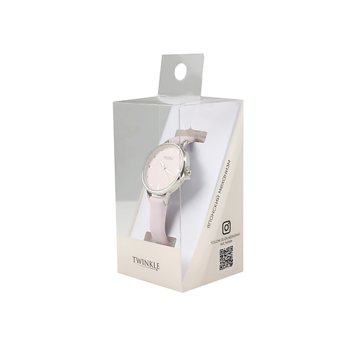 TWINKLE Наручные часы с японским механизмом, light pink twinkle косметичка glance pink