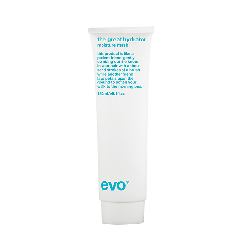 цена Маска для волос EVO великий у[влажнитель] маска для интенсивного увлажнения the great hydrator moisture mask