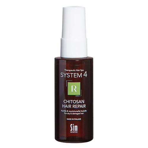 терапевтический спрей для волос system 4 r chitosan hair repair Спрей для ухода за волосами SYSTEM4 Спрей R терапевтический для восстановления структуры волос по всей длине
