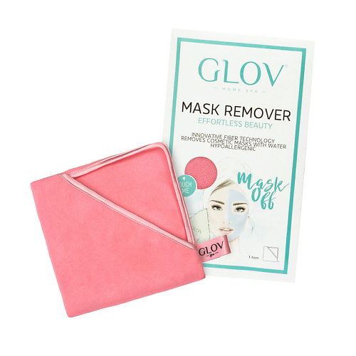 Рукавичка для лица GLOV Рукавичка для снятия маски Home Spa рукавичка для тела silk manufacture spa набор шёлковых рукавиц для ухода за лицом и телом