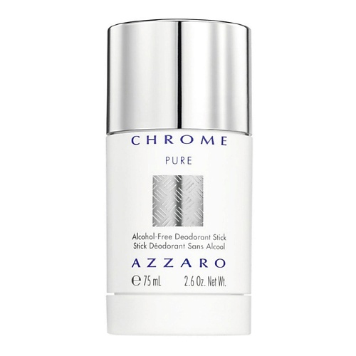 Мужская парфюмерия AZZARO Дезодорант-стик Chrome Pure 75