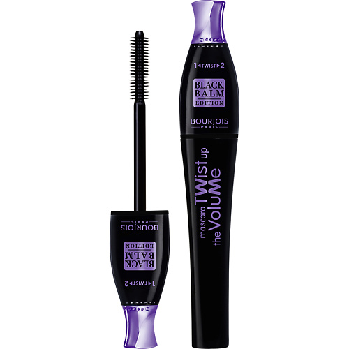 

BOURJOIS Тушь для ресниц объемная 2 в 1 TWIST UP THE VOLUME BLACK BALM, Тушь для ресниц объемная 2 в 1 TWIST UP THE VOLUME BLACK BALM