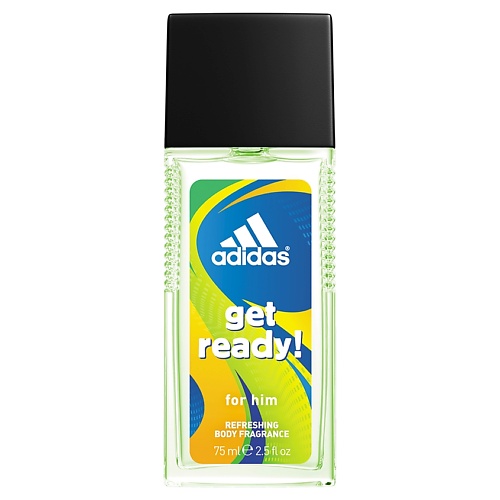 ADIDAS Get Ready! for him Refreshing Body Fragrance 75 adidas uefa champions league victory edition refreshing body fragrance 75