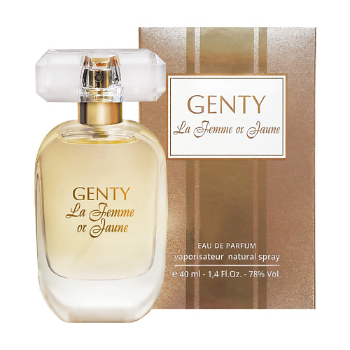 PARFUMS GENTY Genty La Femme OR JAUNE 40 parfums genty x cellente 100