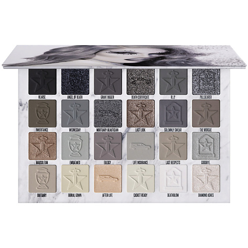 

JEFFREE STAR COSMETICS Палетка теней для век Cremated, Палетка теней для век Cremated