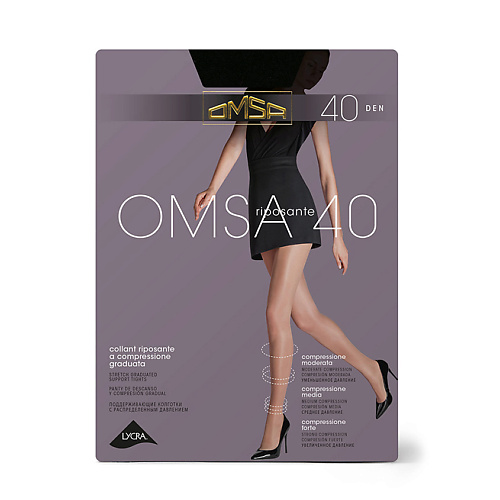 OMSA Колготки 40 ден OMSA NEW Nero omsa колготки 40 ден attiva nero