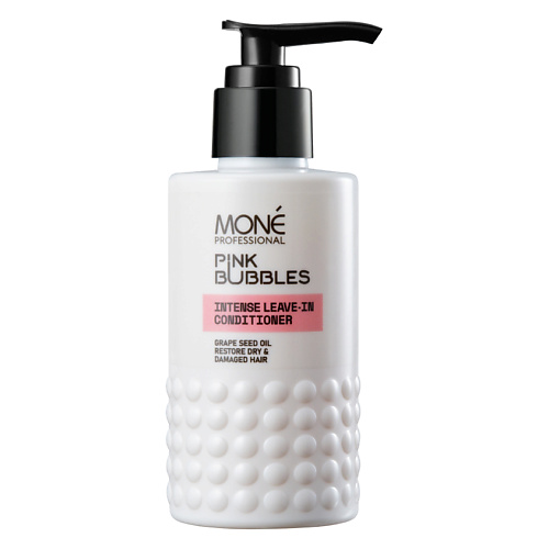 MONE PROFESSIONAL Кондиционер для волос питательный несмываемый PINK BUBBLES