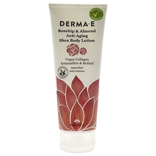 

DERMA-E Лосьон для тела с миндалем и маслом ши Anti-Aging Shea Body Lotion, Лосьон для тела с миндалем и маслом ши Anti-Aging Shea Body Lotion