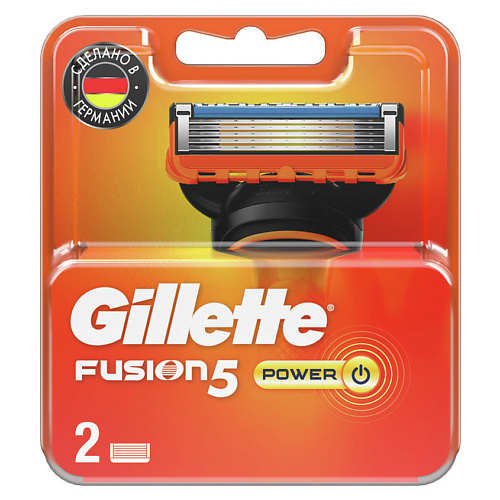 Кассета для станка GILLETTE Сменные кассеты для бритья Fusion Power сменные кассеты для бритья gillette fusion 8шт