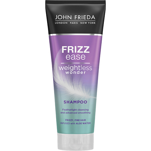 JOHN FRIEDA Шампунь для придания гладкости и дисциплины тонких волос FRIZZ EASE WEIGHTLESS WONDER wonder lab детский шампунь для волос танцующая маракуйя экологичный 540