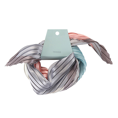 TWINKLE Шейный платок Blue Pink 1pc воротник аксессуары летние женщины шифон шарф жемчужное ожерелье мода шея шарф шейный платок