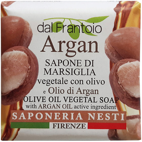 Мыло твердое NESTI DANTE Мыло Dal Frantoio Argan цена и фото