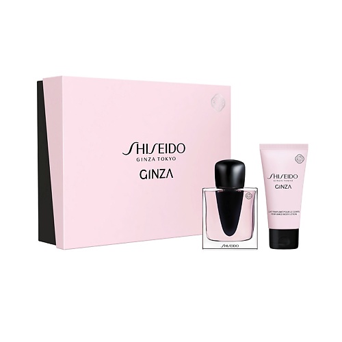 Набор парфюмерии SHISEIDO Набор с парфюмерной водой GINZA женская парфюмерия shiseido набор ever bloom sakura art edition