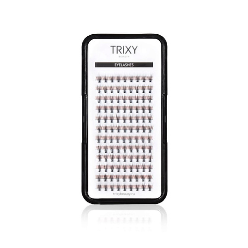 Ресницы для наращивания TRIXY BEAUTY Ресницы-пучки (0.10 мм, 8 мм)