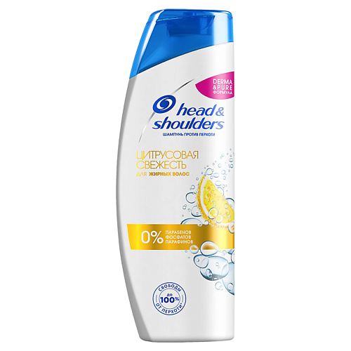 Шампунь для волос HEAD & SHOULDERS Шампунь против перхоти Цитрусовая свежесть