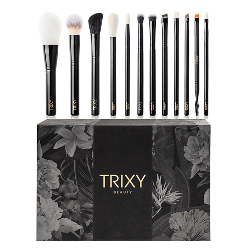 TRIXY BEAUTY Профессиональный набор кистей для макияжа PROFESSIONAL trixy beauty кисть для бровей e3 victoria
