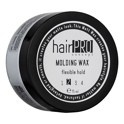 Воск для укладки волос HAIR PRO CONCEPT Воск для укладки средней фиксации Molding Wax Flexible Hold крем воск для волос concept art touch cream wax 7 in 1 100 мл