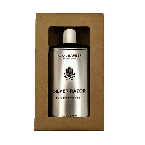 ROYAL BARBER Silver Razor 100 royal barber пакет подарочный