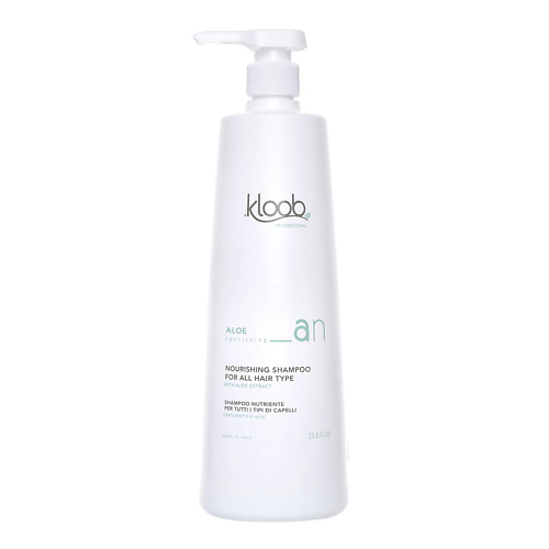 Шампунь для волос KLOOB Шампунь питательный для всех типов волос шампуни ecobox натуральный густой шампунь для всех типов волос ментол