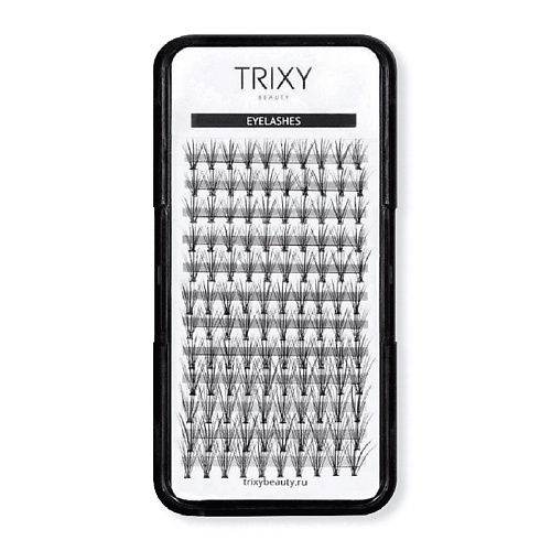 TRIXY BEAUTY Ресницы-пучки (0.10 мм, MIX) trixy beauty ресницы пучки smart 0 10мм 12мм