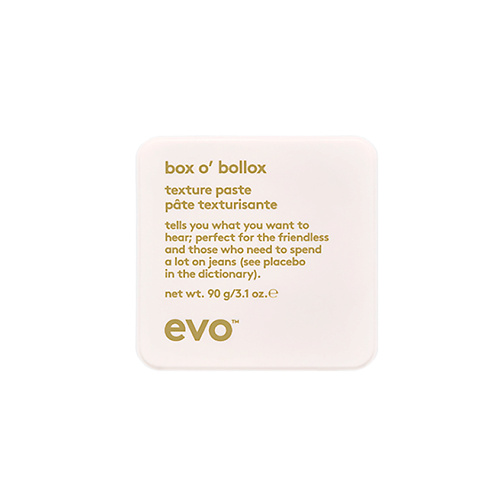 Паста для укладки волос EVO [тёртый калач] текстурирующая паста box o'bollox texture paste укладка и стайлинг chi паста текстурирующая для укладки волос molding clay texture paste