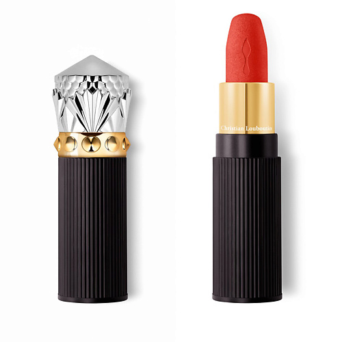 CHRISTIAN LOUBOUTIN BEAUTY Матовая помада для губ Rouge Louboutin Velvet Matte On The Go ghali or помада бархатная матовая lip stick velvet matt satin